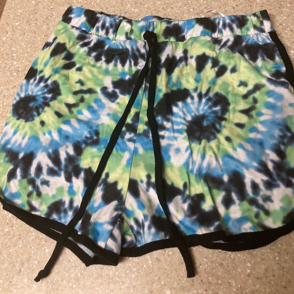 Cute and soft tie dye shorts